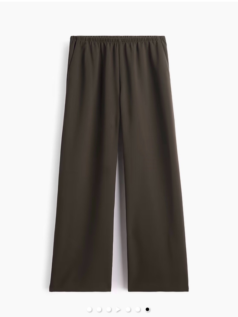 GAP Easy Wide-Leg Pants in Dark Green